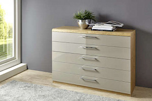 Schlafzimmer Kommode Wildeiche Lack Z21842-1